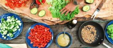 Preparing ingredients