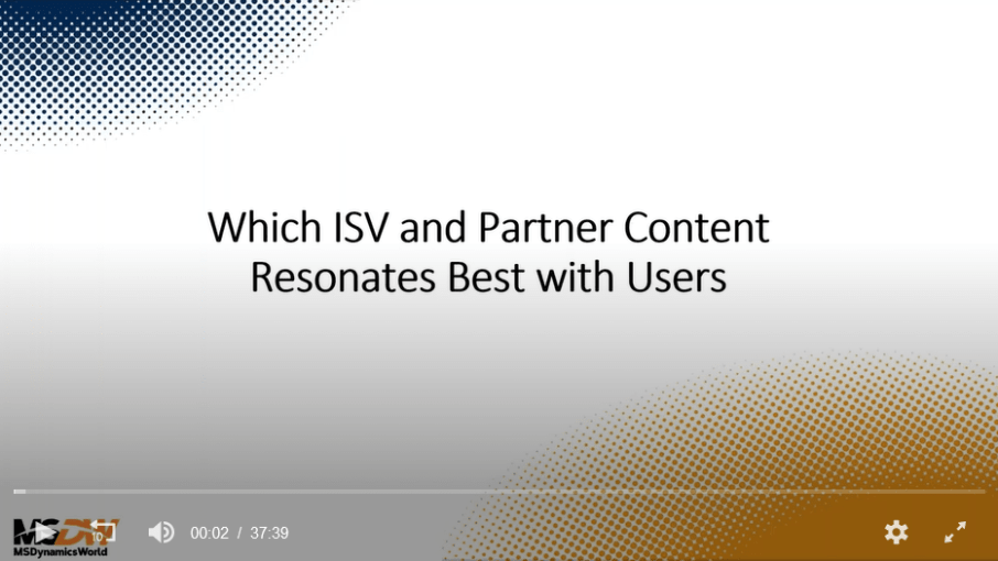 ISV session 1